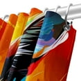thumbnail image 5 of yowmns Waterproof Printed Shower Curtain Set with Hooks - Stylish Bathroom Decoration, 5 of 6