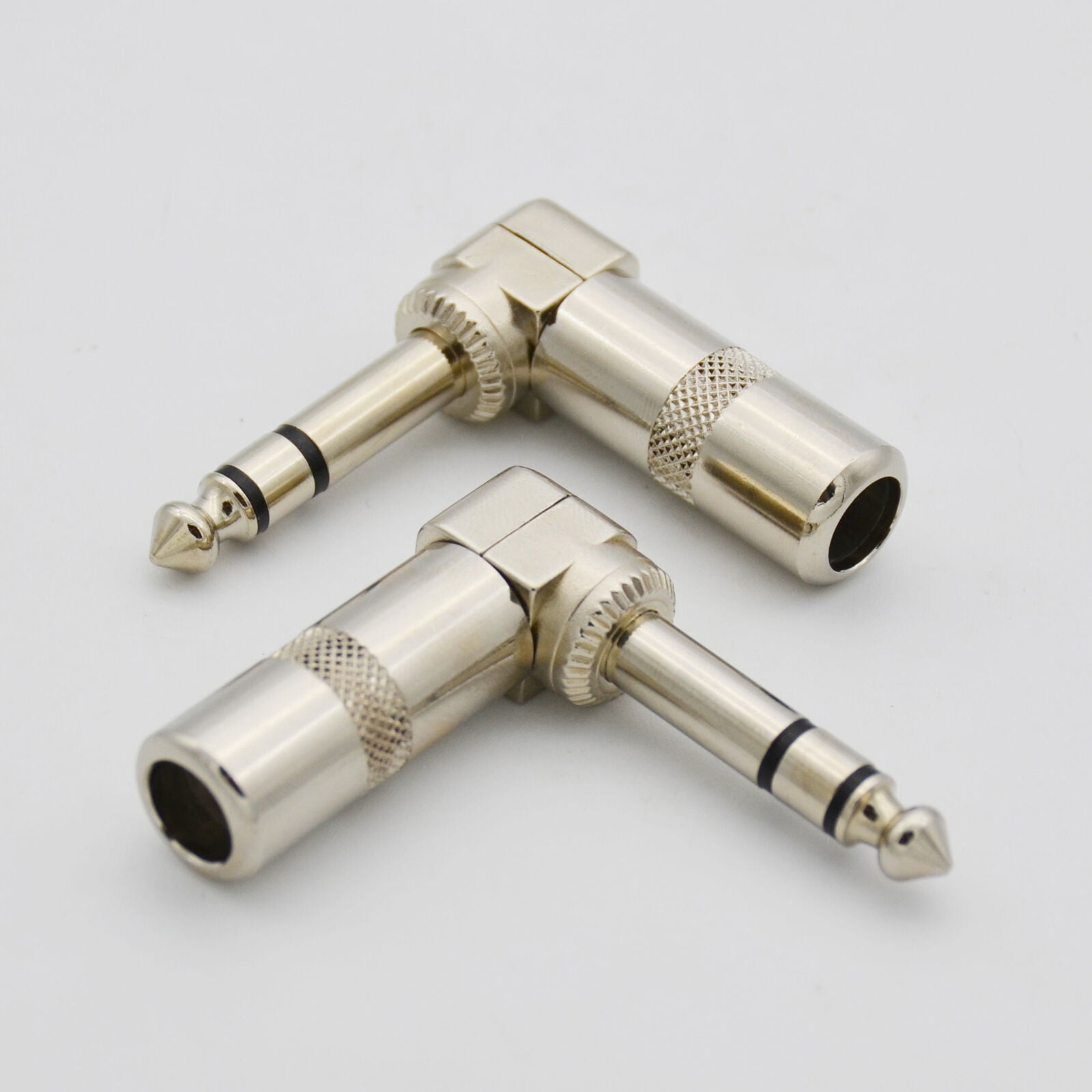 2,XLR Cable with Right Angle 1/4 TRS Plug- Shielded XLR to 1/4 Audio Snake Cable