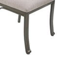 thumbnail image 3 of Trager 5-Piece Dining Set, Pewter, 3 of 9
