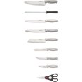 thumbnail image 3 of Farberware 15-Piece Stamped Stainless Steel Knife Block Set, High-Carbon Stainless Steel Kitchen Knife Set, 3 of 3
