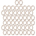 thumbnail image 2 of 50Pcs Metal Rings 20x3mm Iron Electroplated Sturdy Durable Wide Application Exquisite O RingsGold, 2 of 8