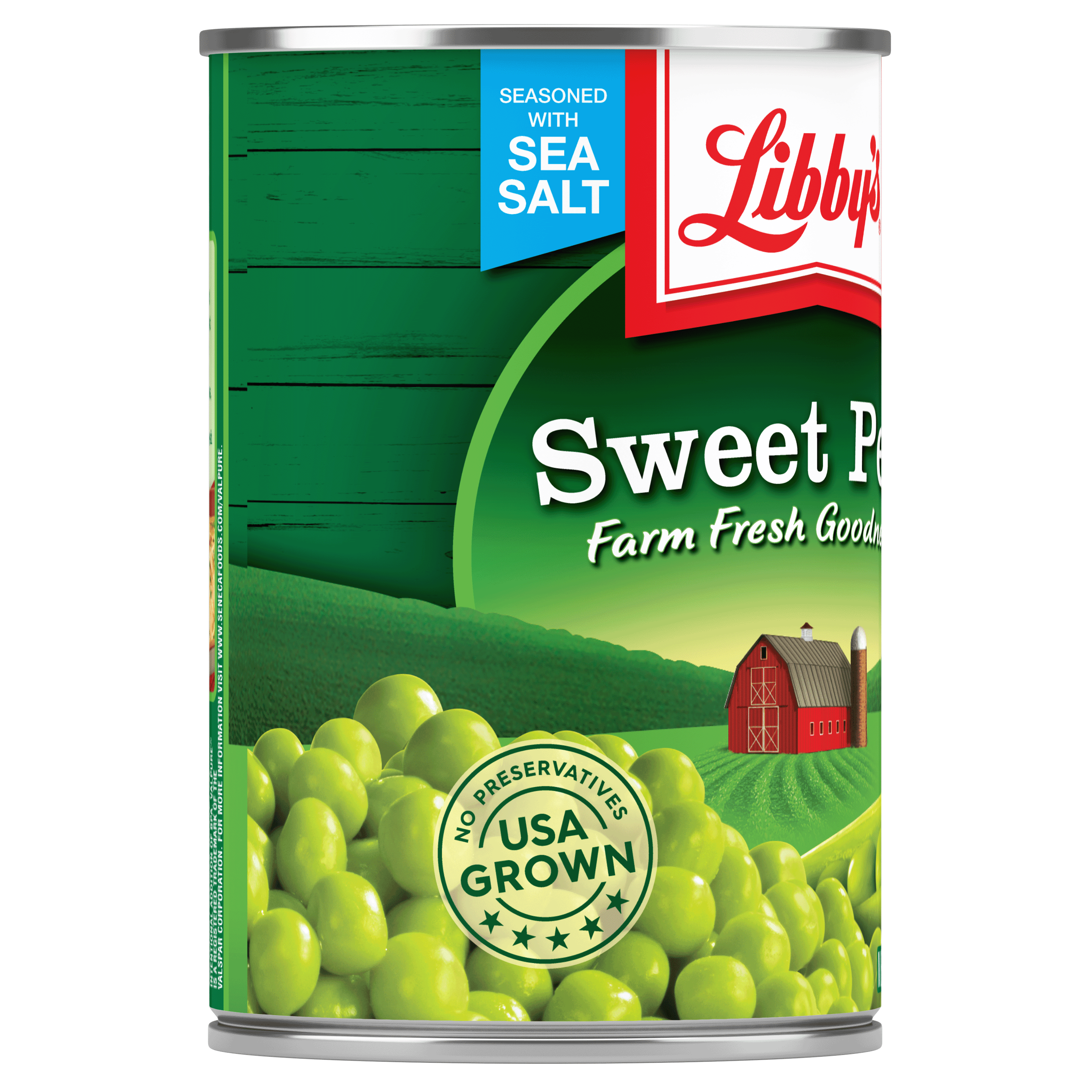 (24 pack) Libby's Kosher Sweet Green Peas, 15 Oz
