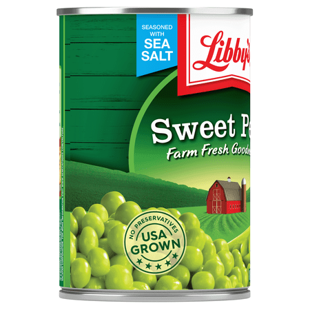 Libby's Kosher Sweet Green Peas, 15 Oz