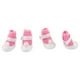 thumbnail image 4 of 4 botas de malla transpirables para paseos al aire libre, ligeras y antideslizantes, protectores de patas de perro de verano de color rosa, 4 of 8