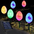 thumbnail image 2 of Estaca Solar Pascua Decorativo Al Aire Libre Luces Impermeable para Paisaje Patio, 2 of 9