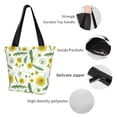 thumbnail image 4 of Easygdp Yellow Dandelions Shoulder Bags for Women,Crossbody Bags Shoulder Purse Handbag for Women, 4 of 6
