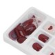 thumbnail image 3 of 24pcs False Nails Full Cover Press On Fake Nails Tips Coffin Fake Nails for WomenP132, 3 of 5