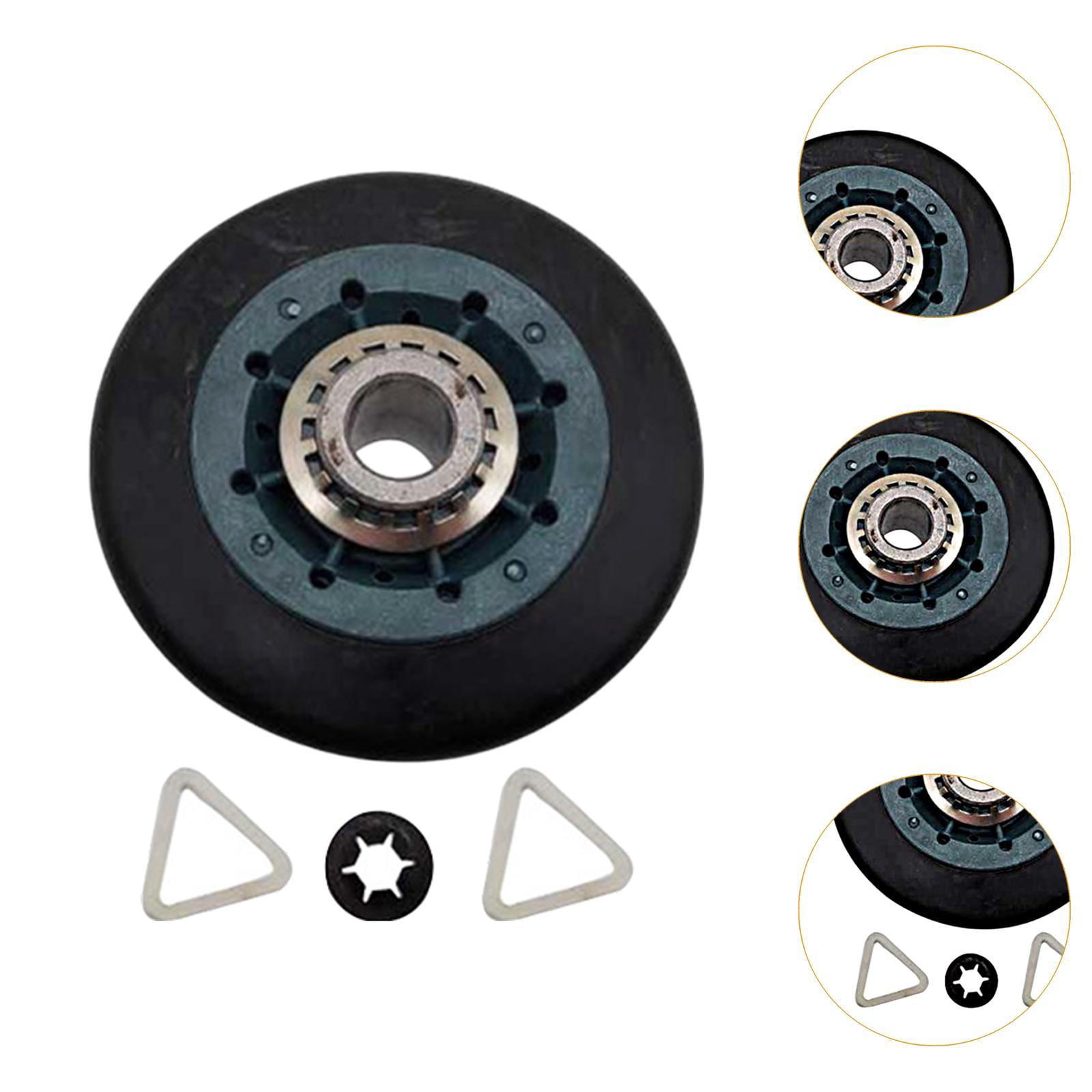 Fiocias 4 Pieces Dryer Drum Rollers Parts Household Appliance Accessories Replace Wheels