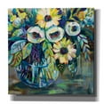 thumbnail image 1 of Epic Graffiti 'Blue Light' by Jeanette Vertentes, Canvas Wall Art, 12"x12", 1 of 2
