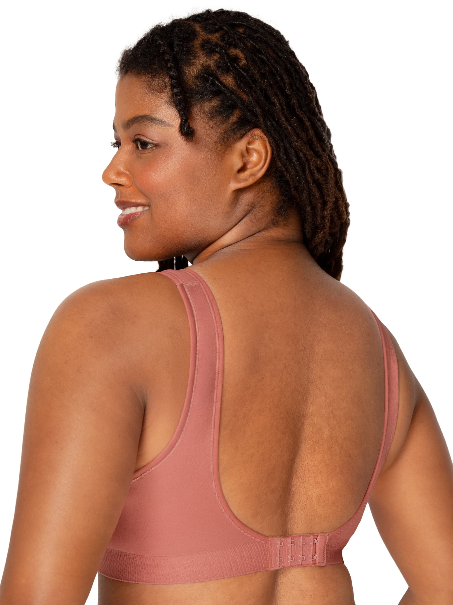 Fruit of the Loom Women's Built Up Seamless Wireless Comfort Bra, Style FT919PK1, Sizes S to 2X