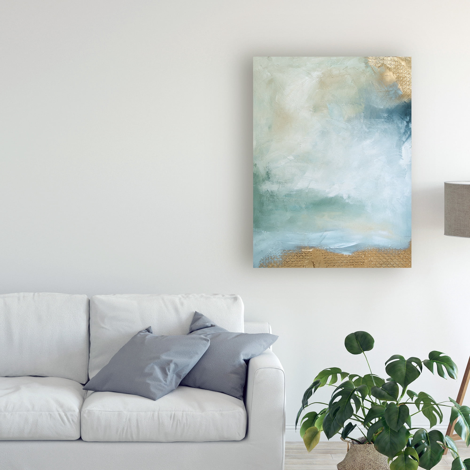 Trademark Fine Art 'Imprint III' Canvas Art by Julia Contacessi