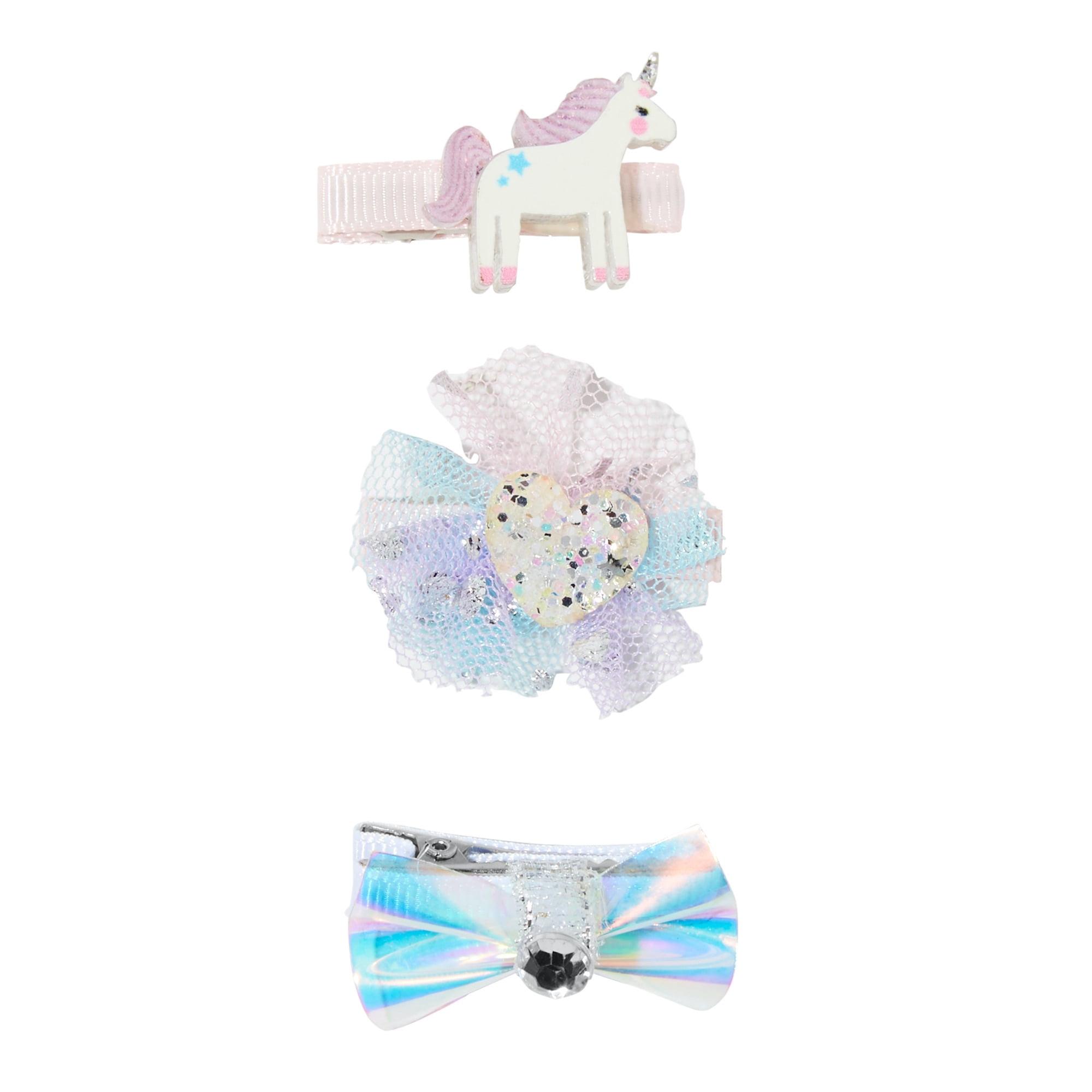 Claire's Girls Snap Clip, 60 Piece