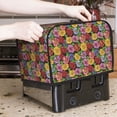 thumbnail image 6 of KLL Daisies Flowers Print 2 Slice Toaster Dust Covers Kitchen Small Appliance Cover with 2 Pockets,Can hold Jam Spreader Knife & Toaster Tongs (11.4 x 7.9 x 7.5), 6 of 6