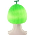 thumbnail image 4 of Melon Womens Wig | Short Light Green Wig | Premium Breathable Capless Cap, 4 of 10