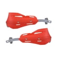 thumbnail image 3 of DYNWAVECA 2Pcs Handle Guard Motorcycle Handlebar Handguards Universal Practical Versatile Dirt Bike Handguards for ATV Red, 3 of 9