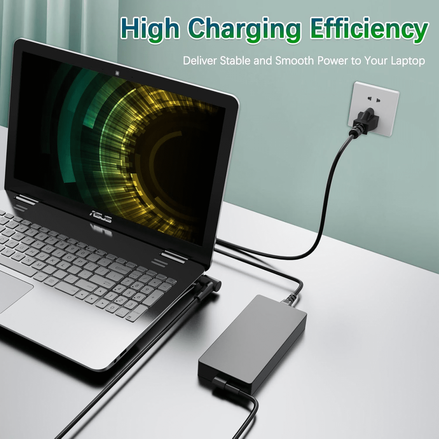 280W AC Charger for Asus 20V 14A ROG Strix G15 G17 Scar 15 17 G532L G533Z G732L G733Z Hero Scar III G731G G531G G703G Gaming Laptop Power Supply Adapter