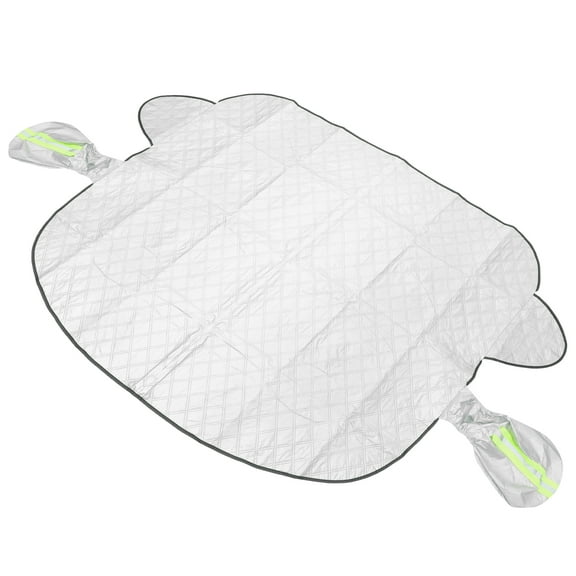 Windshield Cover for Snow Car Protective Magnets and Covers Flocked Quilted