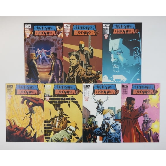 Sinister Dexter #1-7 VF/NM complete series Dan Abnett ; IDW