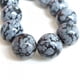 thumbnail image 2 of Obsidian Runde Lose Perlen Strang 8mm / 15, 2 of 4