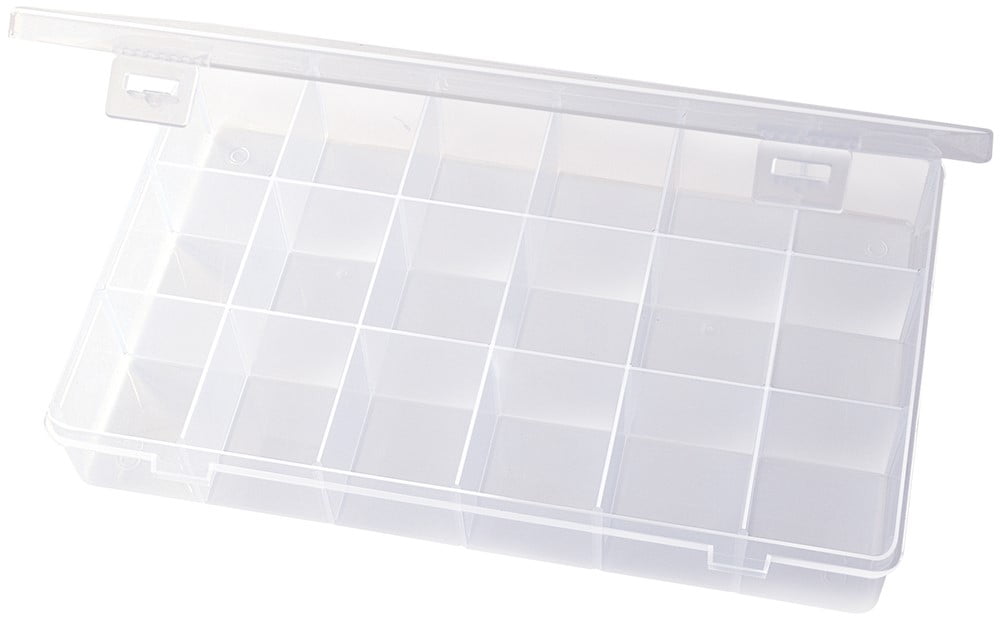 The Beadery Fairy Tale Dreams 18 Compartment Bead Box- Bead Craft storage Box Included