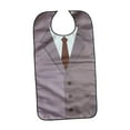 thumbnail image 4 of Bavoir Adulte Réutilisable Imperméable Confortable Ajustable Lavable Protecteur de Vêtements Style D, 4 of 9