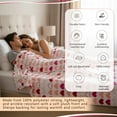 thumbnail image 4 of Decor&More Love Collection Heart Ultra Plush Throw Blanket (50" x 60") - Be Mine, 4 of 6