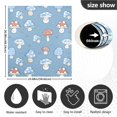 thumbnail image 6 of Dishwasher Magnet Cover Magnetic Fridge Door Cover Home Kitchen Decor Cartoon Red Blue Mushrooms 23"x 26", 6 of 6