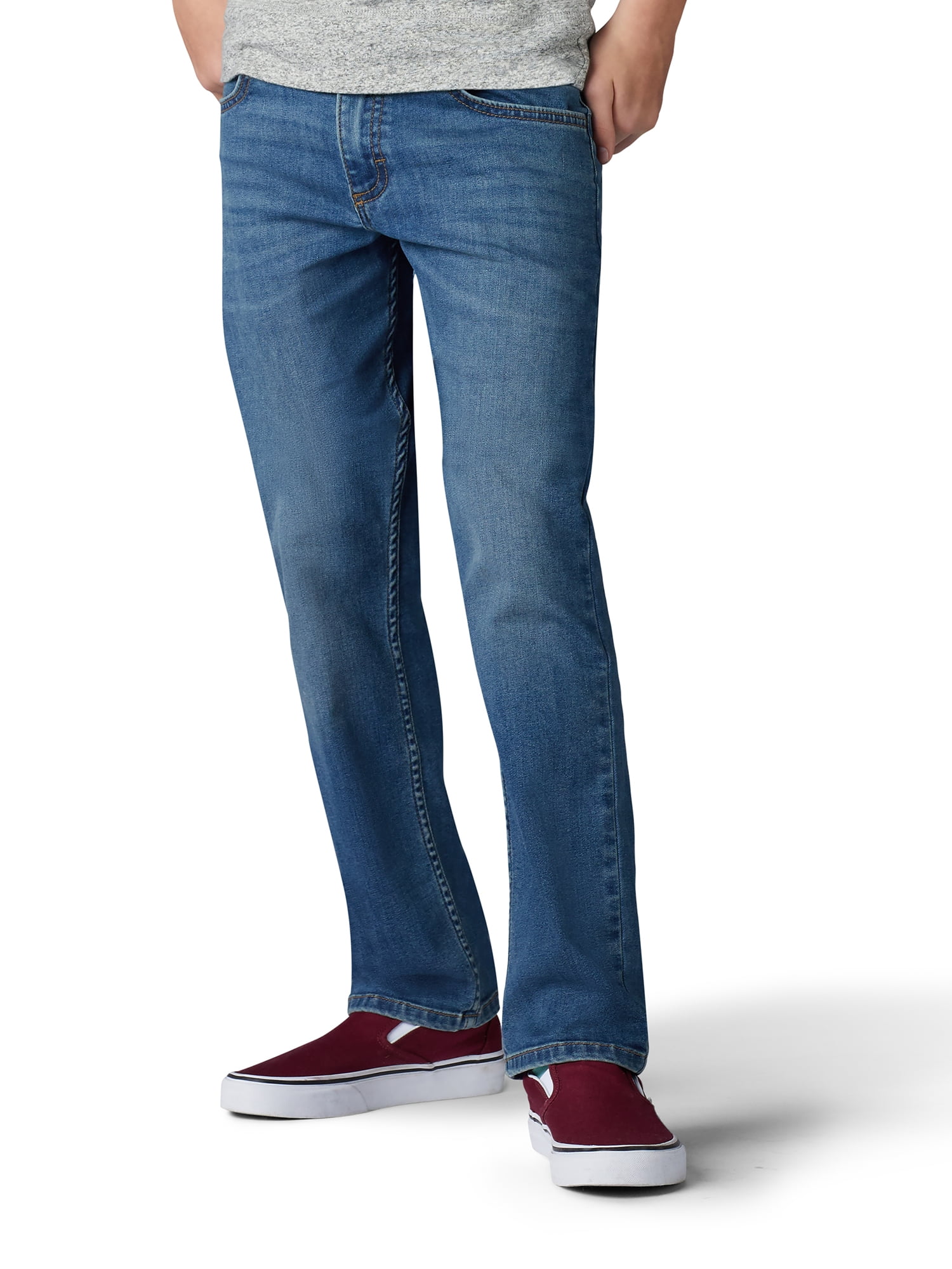 Lee Boys Xtreme Comfort Straight Tapered Jeans, Sizes 4-18 & Husky