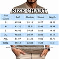 thumbnail image 3 of MLQIDK Men's Loose Casual Button Down Short Sleeve Shirt Breathable Comfort Fit Everyday Wear Summer Top for Men Stylish Relaxed Fit Khaki L, 3 of 7