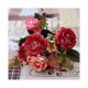 thumbnail image 1 of Ramo de imitación de rosas pequeñas de estilo europeo, decoración del hogar de flores de imitación, ramo de imitación (rojo) Sailing Electrónica, 1 of 5