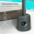 thumbnail image 6 of Outsunny Tent Weights Set of 4, HDPE Water or Sand Filled Canopy Weights, 104LBS, 6 of 9