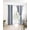 Gray Dark Blue, variant on Sage Green Grey Striped Blackout Curtains 45 Inches Long,Thermal Insualted Grommet Curtains & Drapes,Minimalist Farmhouse Stripe Room Darking Curtains for Living Room Bedroom 2 Panels 42"W x45"L
