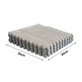 thumbnail image 6 of Hariumiu Floor Mat Solid Color Plush Dry Feet Floor Tiles Rug Tear-resistant Protective Square Washable Bedroom Puzzle Rug Living Room Mat, 6 of 8