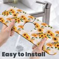 thumbnail image 6 of Sikiie Sunflower 5 Splash Guard for Sink Faucet-1 PC Super Absorbent Fast Drying Mat Sink Gadgets-Splash Guard for Kitchen, Sink Mat, 6 of 7