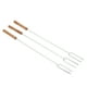 thumbnail image 5 of Palitos para Asar 3 Tenedores para Barbacoa Palitos para Asar de Acero Inoxidable con de Madera de Haya para Barbacoa Al Aire Libre Camping ANGGREK Otros, 5 of 8