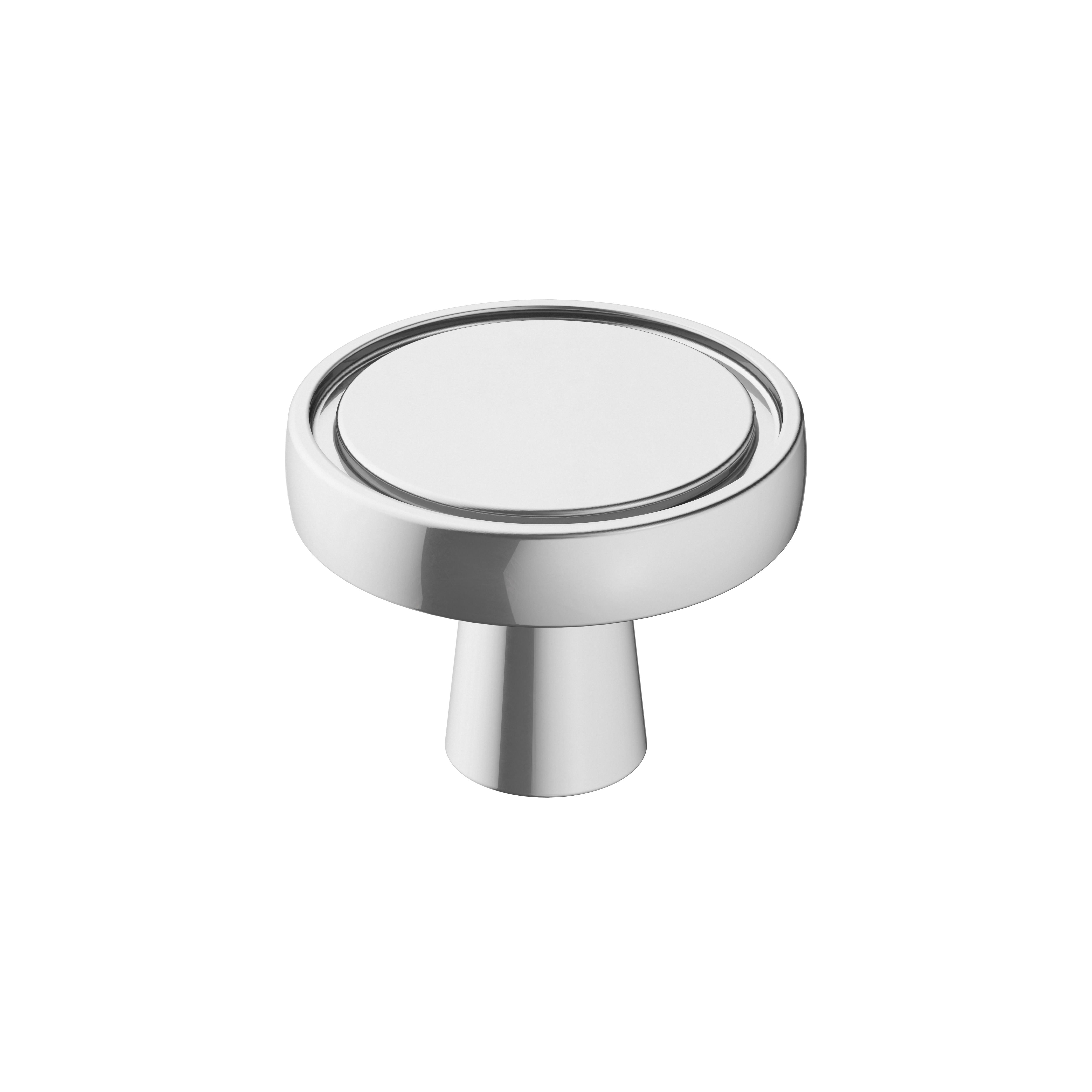 clearance 35mm x 22  mm Turned Stainless Steel Knob Kitchen Cabinet Drawer 