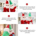 thumbnail image 4 of MasteelfCA 1Pc Christmas Finger Toy Adorable Puppet Toy Mini Santa Finger Doll Plaything, 4 of 6