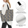 thumbnail image 3 of Kdxio Bulldog Print Casual Tote Bags Women Big Capacity Shoulder Bag for Women Travel Shoulder Bags Handbags, 3 of 8