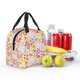 thumbnail image 5 of Easygdp Colorful Floral Bolsa Térmica Premium - Tela Oxford Impermeable, Gran Capacidad, Bolsillo Frontal, Unisex para Trabajo, Escuela, Actividades al Aire Libre y Picnics, 5 of 8