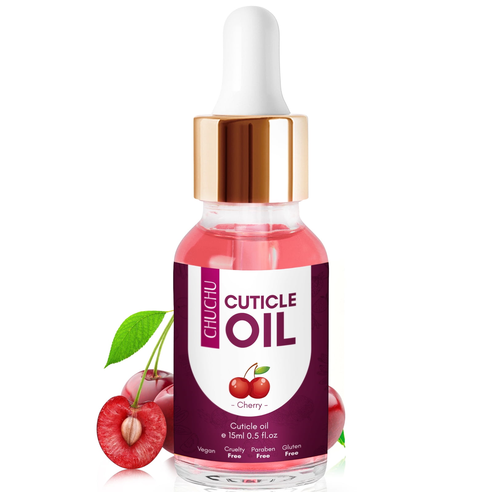 CHUCHU Nail Cuticle Oil Jojoba Essence Cutical Oils for Dry Cracked