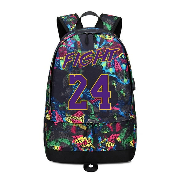 Basketball Player 24 Ball Storage Backpack Sports Equipment Depositary Multifunctional Bag For Men Women (Red - 1)