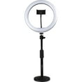 thumbnail image 4 of Gator Cases 10" LED Desktop Ring Light with Stand & Phone Holder, 2-Pack, 4 of 10