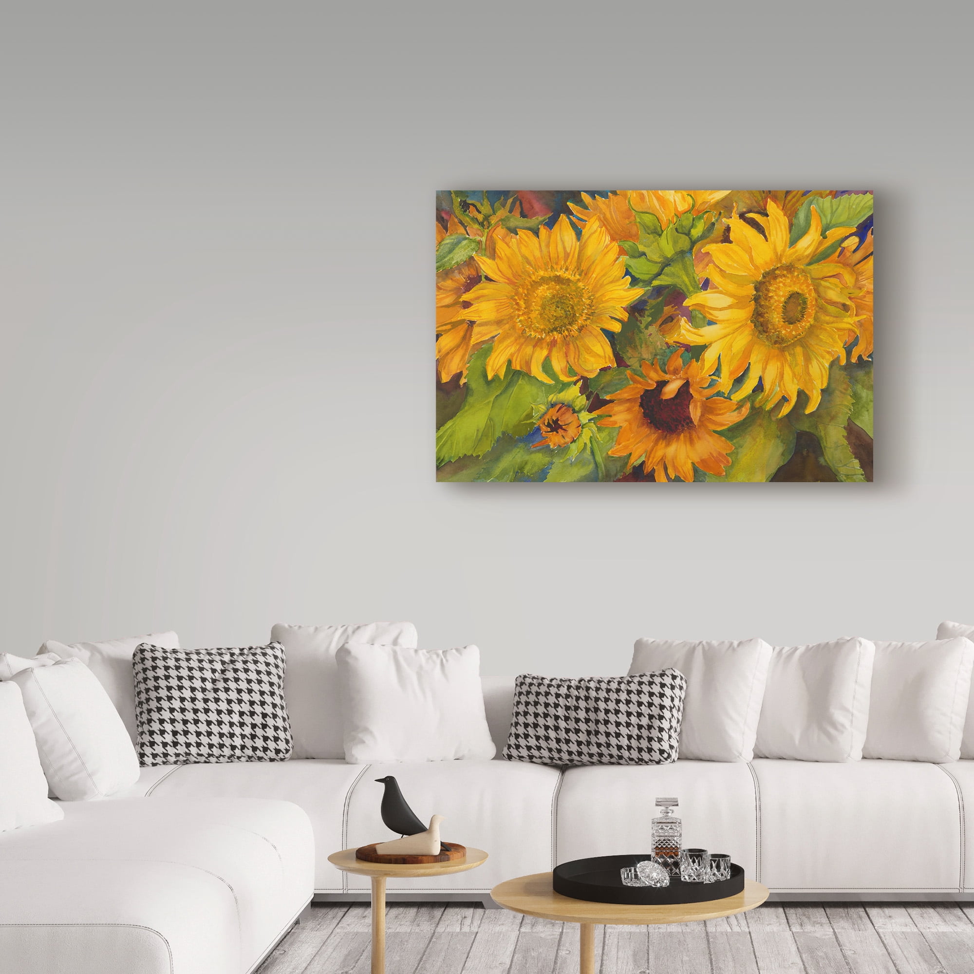 Trademark Fine Art 'Sunny Faces' Canvas Art by Joanne Porter