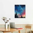 thumbnail image 2 of Shiartex Fall Decor Sky Forest Canvas Wall Art Picture 16x20in for Living Room Bedroom Home Decor 16x20in, 2 of 3