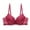 Wine Bra for Women, variant on AINIYS Thin Fabric Bralettes Push-Up Bra Underwire Floral Lace Cleavage Bra Bralette Breathable Everyday Bras Secure Fit Bra for Women Lift and Support Push-Up Bra White 42