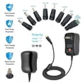 thumbnail image 4 of LELINTA 3V-12V Power Supply Adjustable with 8 Adapter Tips Universal Voltage AC/DC Power Supply Wall Charger Adapter Variable Universal AC/DC Adapter 100V-240V AC to DC Converter, 4 of 7