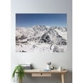thumbnail image 2 of Mount Elbrus Poster Wall Art, Modern Wall Decor, 8x12 UNFRAMED, 2 of 3