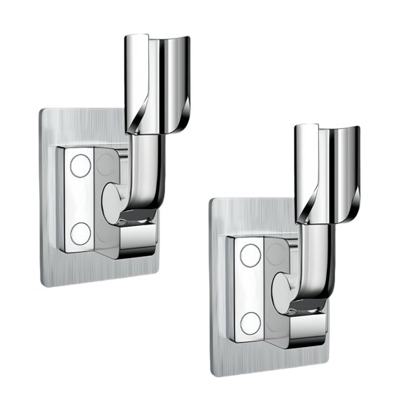 Handheld Shower Holder Set of Two Strong Adhesion No Drilling Required