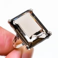 thumbnail image 2 of Natural Smoky Topaz Gemstone Handmade 925 Sterling Silver Ring Size 8, 2 of 2