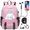 Color3, variant on Teen Cinnamo_roll School Backpack Multifunctional Laptop Knapsack with USB Charging Port Lightweight Bookbag for Student